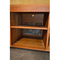 thumb-TV meubel in blank eiken met legplanken en open vak-6