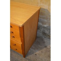 thumb-Grenen Lundia ladekast met 15 laden uit de jaren 60-2