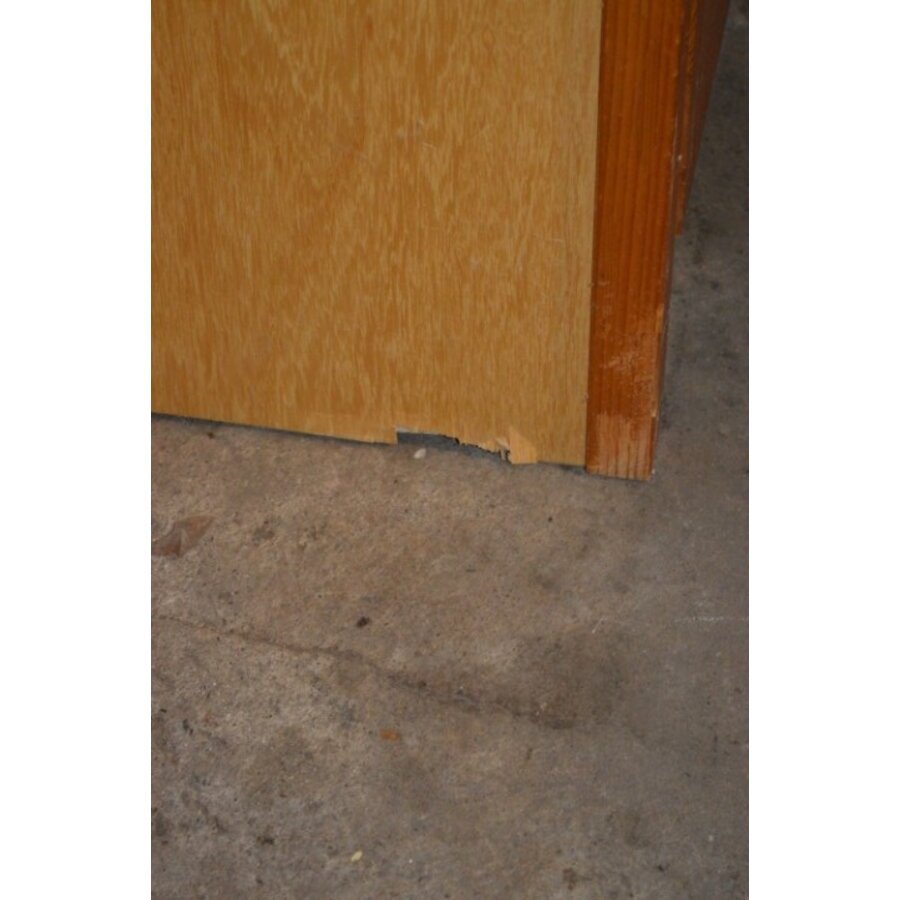 Grenen Lundia ladekast met 15 laden uit de jaren 60-4