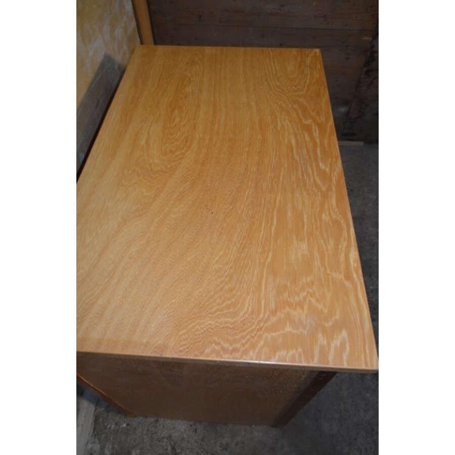 Grenen Lundia ladekast met 15 laden uit de jaren 60-7