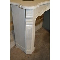 thumb-Decoratieve schouw van MDF met marmerlook afwerking-3