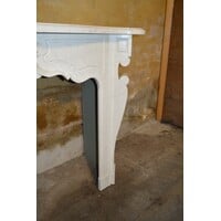 thumb-Decoratieve schouw van MDF met marmerlook afwerking-7