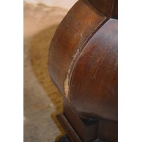 thumb-Mahonie buikkast met vitrine in Lodewijk XV stijl-10