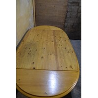 thumb-Massief grenen uitklapbare eettafel met 2 oren-8