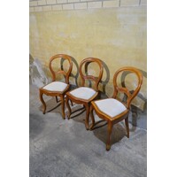 thumb-Antieke Hollandse stoelen in Willem III stijl ca. 1870 – Set van 3-2