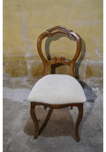 Antieke Willem III stoel ca. 1870 