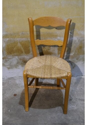 Hollands eiken stoel jaren 50 