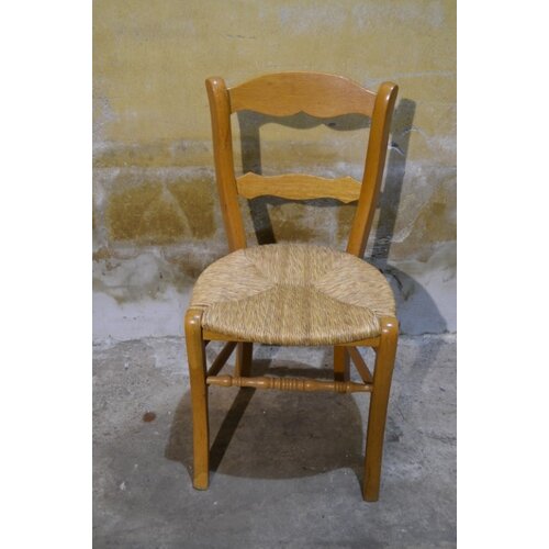 Hollands eiken stoel jaren 50 