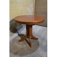 thumb-Ronde uitschuifbare eettafel van Engelse makelij met sterpoot-1