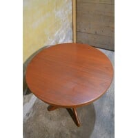 thumb-Ronde uitschuifbare eettafel van Engelse makelij met sterpoot-5