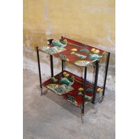 thumb-Vintage Dinett serveerwagen met inklapmechanisme – Duitsland-3