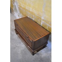 thumb-Vintage Engels lowboard op Queen Ann-pootjes – jaren 70-4