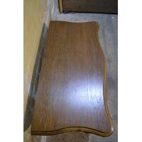 thumb-Vintage donker eiken buikkastje met 3 lades-6