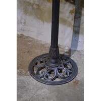 thumb-Zwart metalen vogelschaal met metalen vogeltje-3