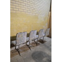 thumb-Set van vier vintage draaistoelen van Tacke Zitsmöbel, jaren 70-8