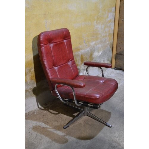 Retro draaifauteuil 