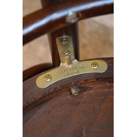 thumb-Vintage stoelen van gebogen hout in Thonet stijl-3