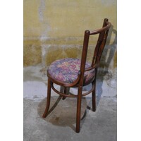 thumb-Art Nouveau bistrostoel van beukenhout in Thonet stijl jaren 50-60-4