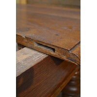 thumb-Antieke eiken uitschuiftafel – Waarschijnlijk Elzas-6