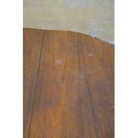 thumb-Antieke Art Nouveau eettafel – Kolompoot uitschuifbaar-8