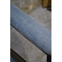 thumb-Eiken armstoelen met blauwe stofVintage eiken armstoelen – Blauwe kussens-4