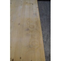 thumb-Lange grenenhouten eettafel met natuurlijke houtstructuur-8