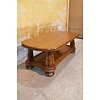 Massief eiken salontafel