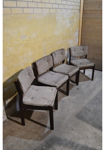 4 retro keukenstoelen opknappers 