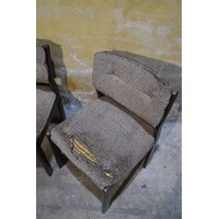 thumb-Set van 4 retro mid-century Scandinavische keukenstoelen jaren 60-3