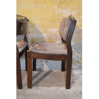 thumb-Set van 4 retro mid-century Scandinavische keukenstoelen jaren 60-6