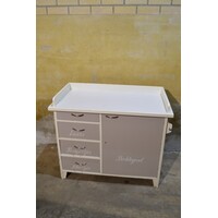 thumb-Vintage commode voor kinderkamer met lades en kastje-3