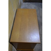 thumb-Vintage ladenkastje van blank eikenfineer met vier lades – jaren 70-5