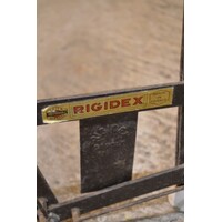 thumb-Vintage Frans metalen rek voor aardappel, groente en fruit-6