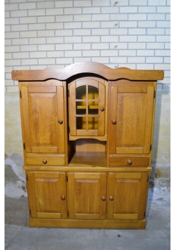 Buffet blank eiken 2-delig 