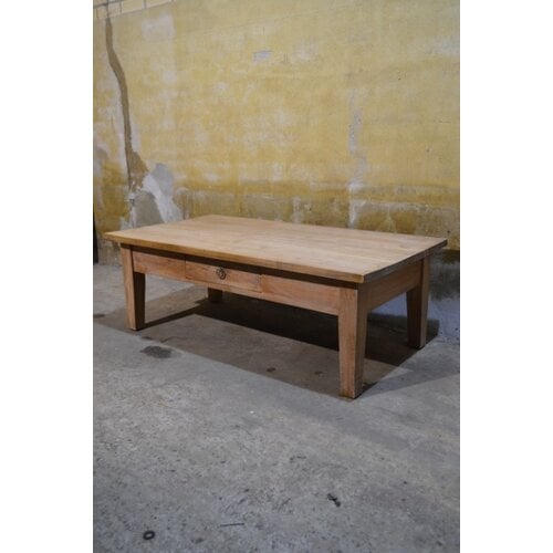 Teakhouten salontafel 