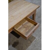 thumb-Massief teakhouten salontafel met lade-6