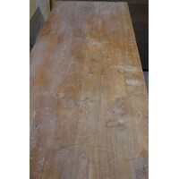 thumb-Massief teakhouten dressoir met laden en deurtjes-3