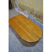 thumb-Massief eikenhouten salontafel met robuuste uitstraling-5