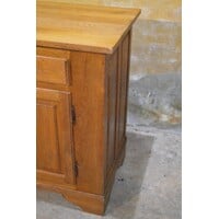 thumb-Massief eiken dressoir met 3 laden en 3 klepdeuren-3