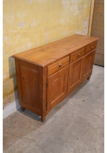 Massief grenen dressoir 