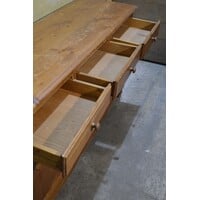 thumb-Massief grenen dressoir met laden en afsluitbare deuren-6