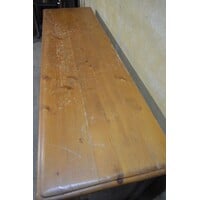 thumb-Massief grenen dressoir met laden en afsluitbare deuren-7