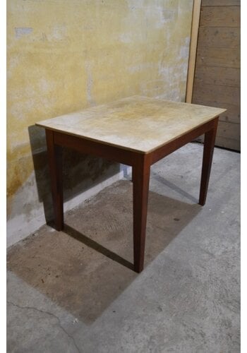 Eettafel eiken onderstel 