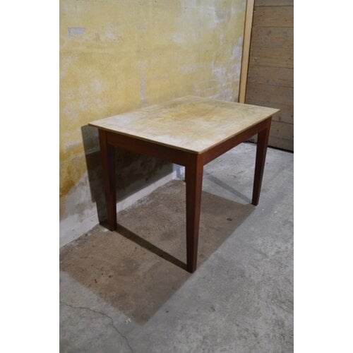 Eettafel eiken onderstel 