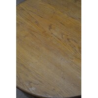 thumb-Ronde eiken salontafel met centraal voetstuk-7