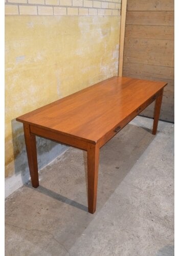 Eettafel massief eiken 