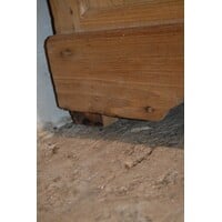 thumb-Massief teakhouten dressoir met 4 laden en 4 deuren-2