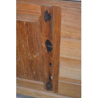 thumb-Massief teakhouten dressoir met 4 laden en 4 deuren-4