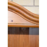 thumb-Grenen buffetkast met vitrine, 2 lades en onderkast-6