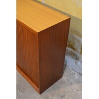 thumb-Retro Scandinavisch dressoir met deur en open vakken-4